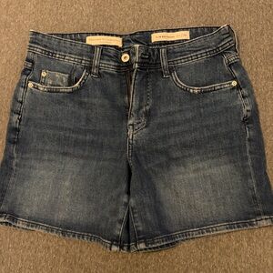 Pilcro Blue Denim Shorts
